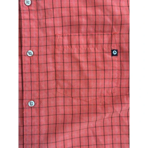 Marmot Mens Large Short Sleeve Shirt - $70 new - Picture 6 of 6